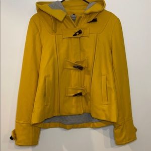 Mustard Guess Pea Coat